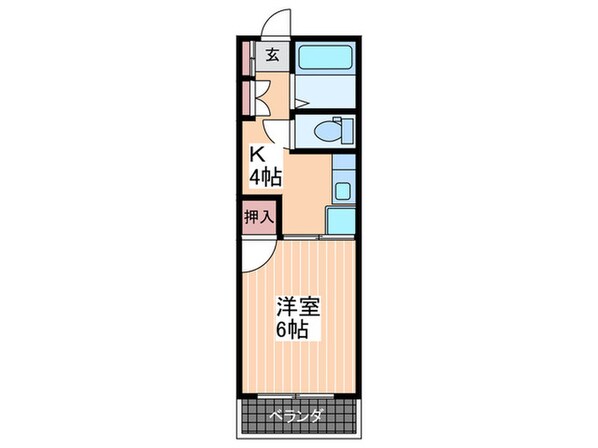 ローベンハイム永井の物件間取画像